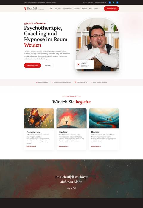 Website Marco Prell Coaching