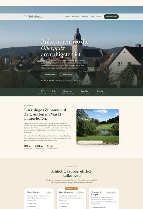 Website Weißes Rössl