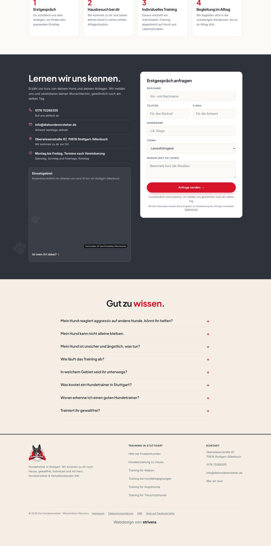 Website Die Hundeversteher, Teil 4